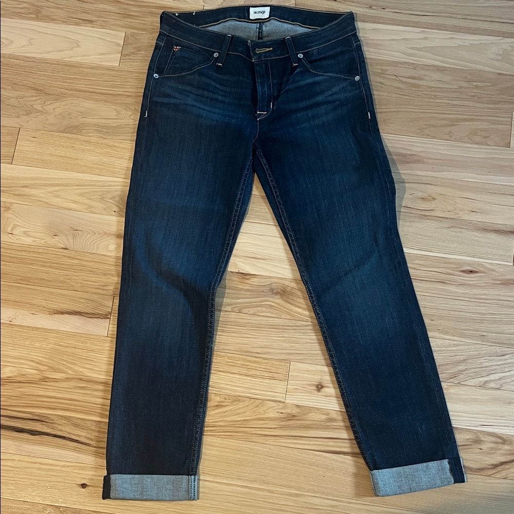Hudson Jeans | Dark Wash Straight Leg Denim